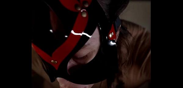  Fuck in mouth elegant blowjob from masked woman